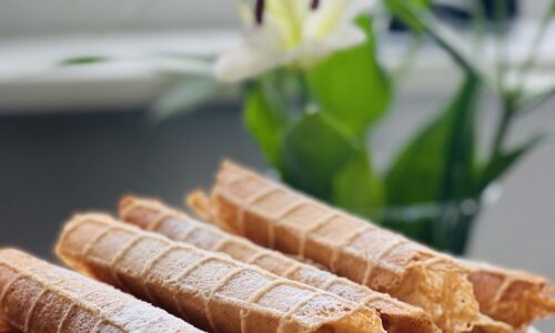 Gluteeni- ja laktoosivabad krõbedad vahvlid